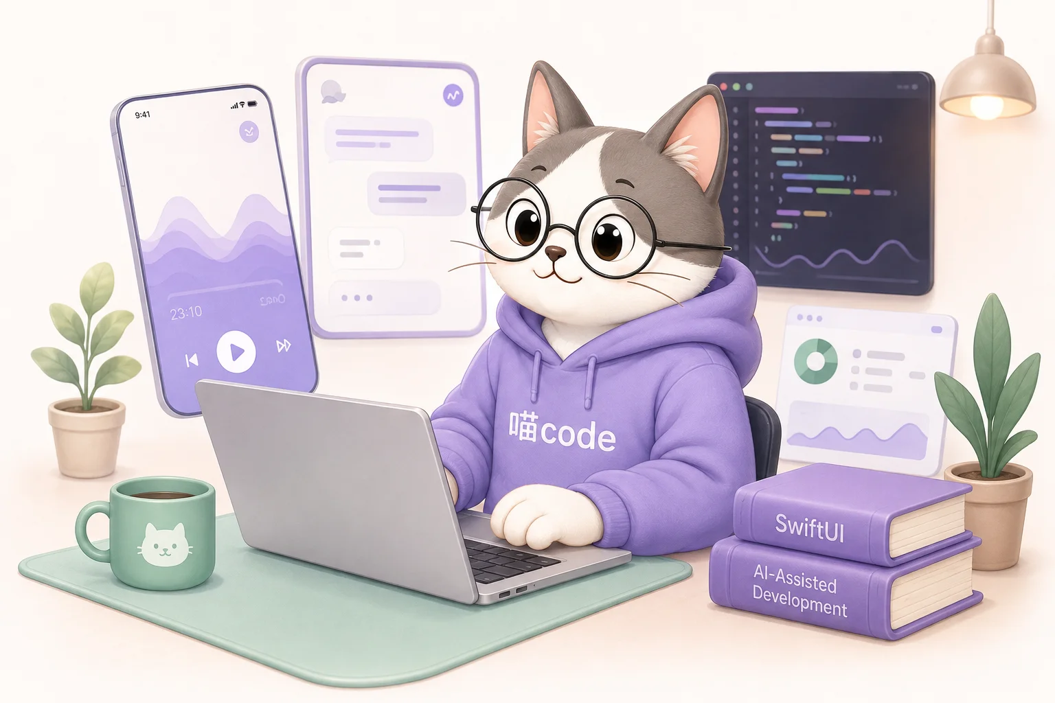 Winter喵的猫咪工作室：在电脑前把想法做成 App