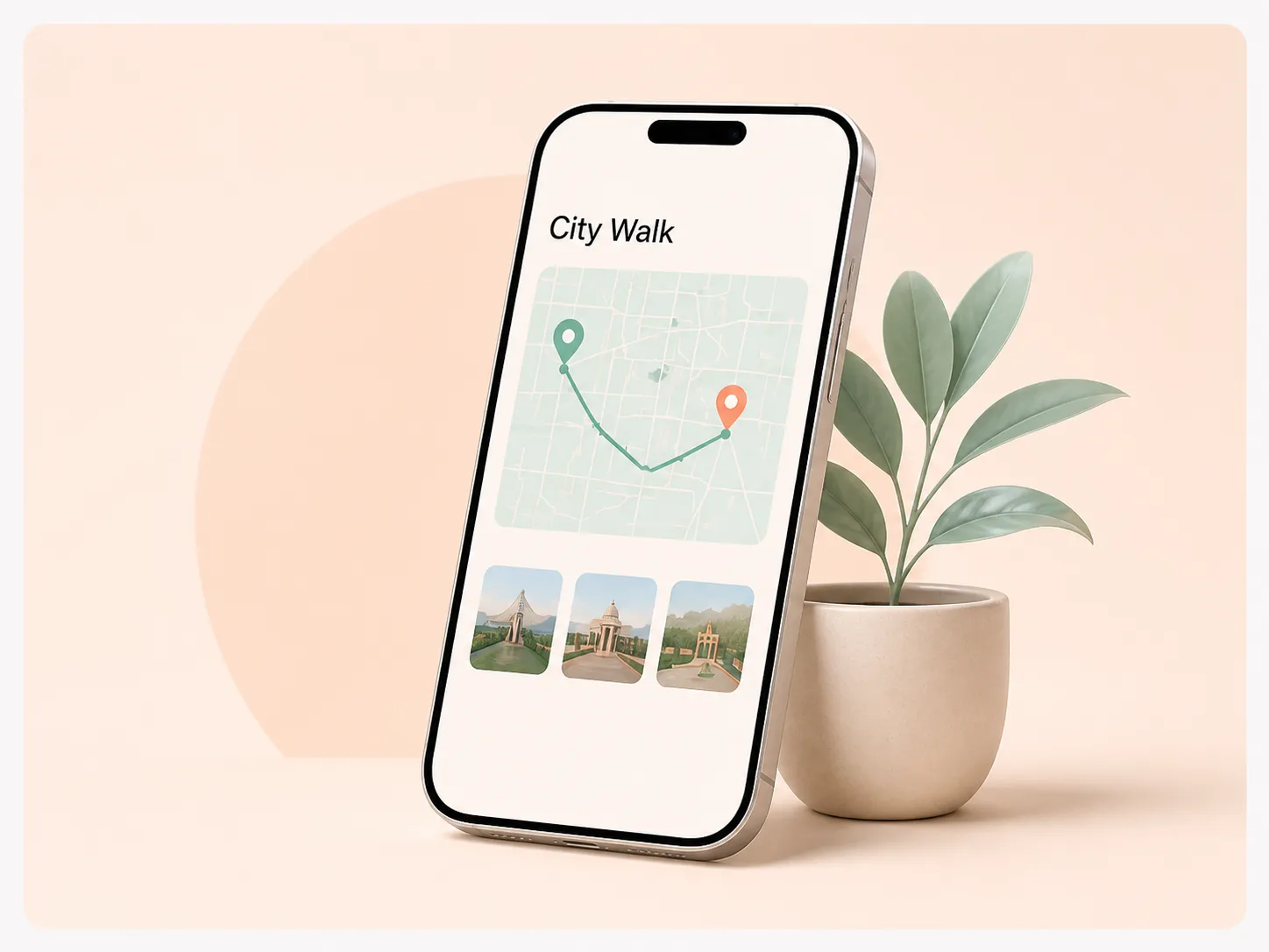 City Walk 小程序 课程项目界面